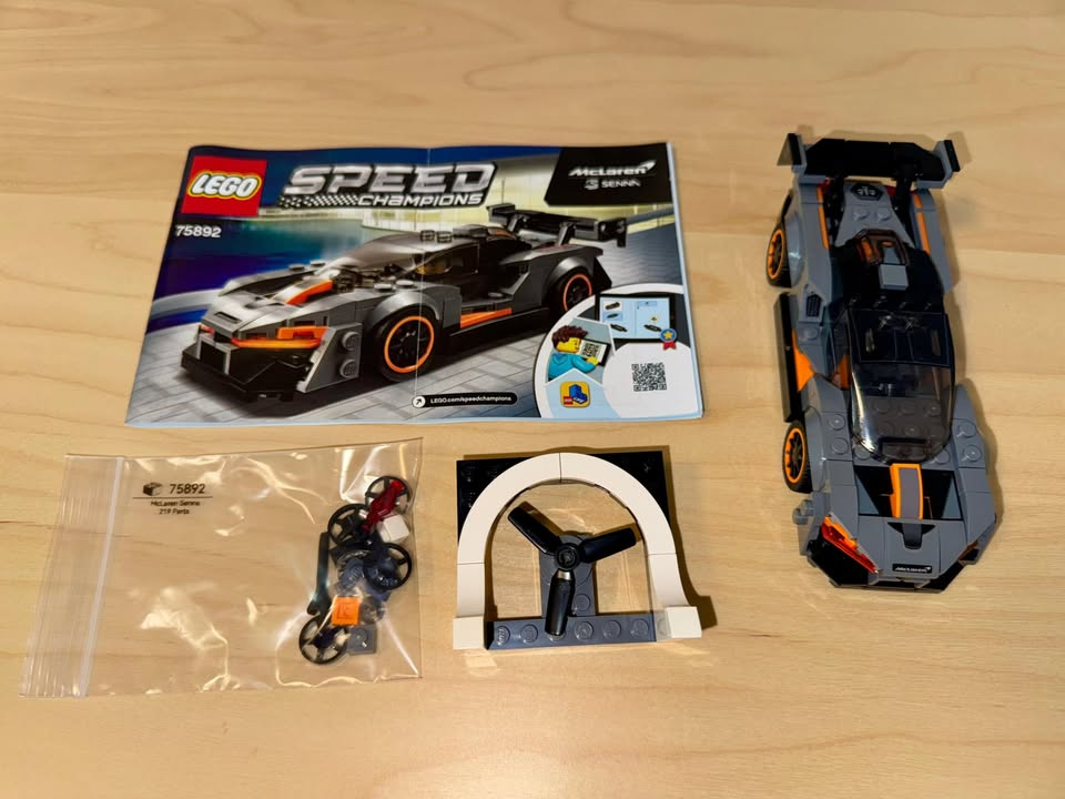 TalBricks 00015 75892 McLaren Senna 75892 McLaren Senna — משומש - כמו חדש, תמונה 1 מתוך 1
